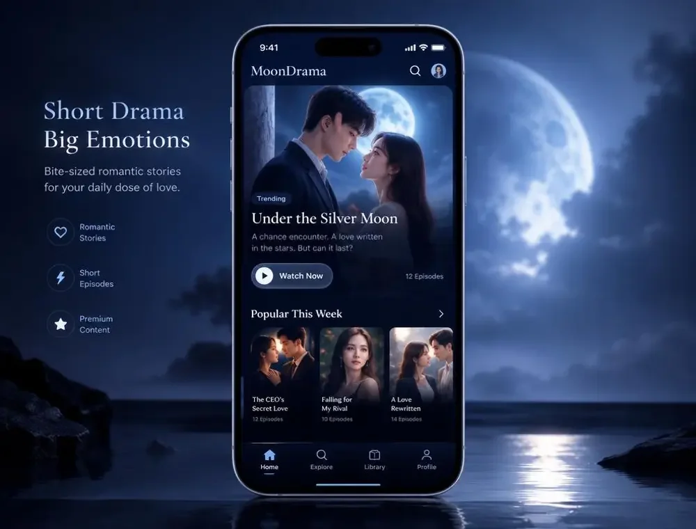 黄果短剧在线APP - 随时随地追剧 黄果短剧在线APP手机端追剧界面展示